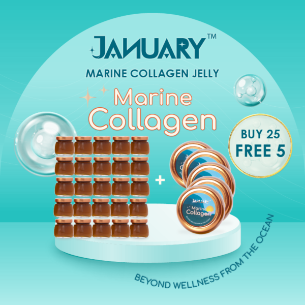 January Marine Collagen Jelly - Forever Young (BUY 25 FREE 5)