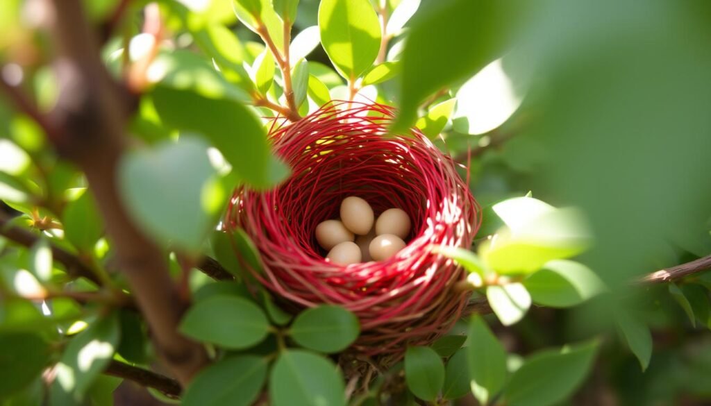 red nest image